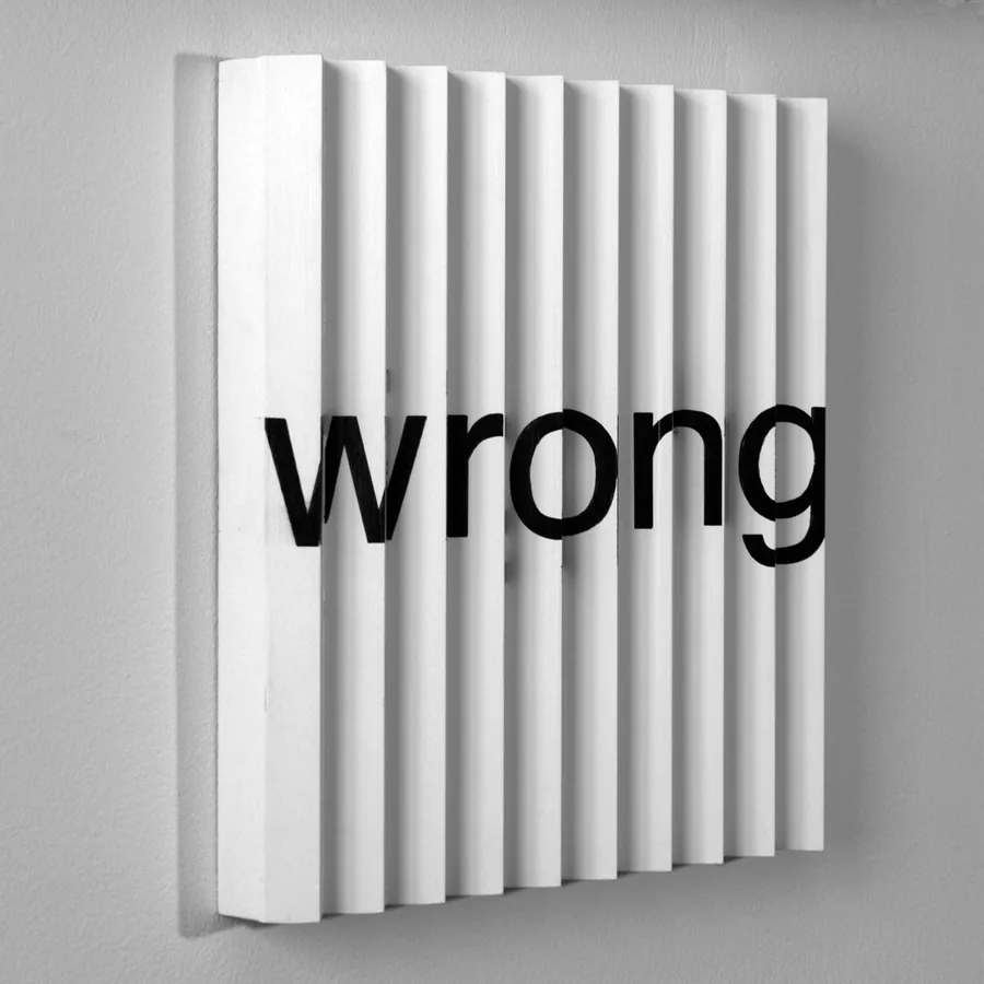 point of view, seen from the other side, the word wrong
