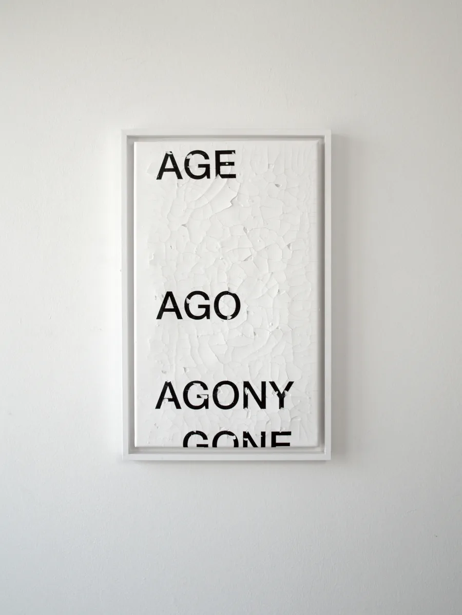 go go go, 30cm x 50cm, acrylic and dispersion paint on canvas, framed, ©2015