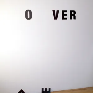nothing lasts forever, text-installation, dimensions variable, ©2012