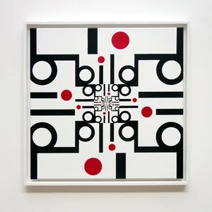 bild bild, 50cm x 50cm, acrylic on canvas, framed, © 2020