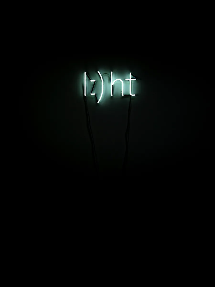 light (for dark times), neon light installation, ©2020