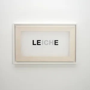 leiche (zwischen luv und lee), 30cm x 50cm, acrylic on transparent voile, framed, ©2018