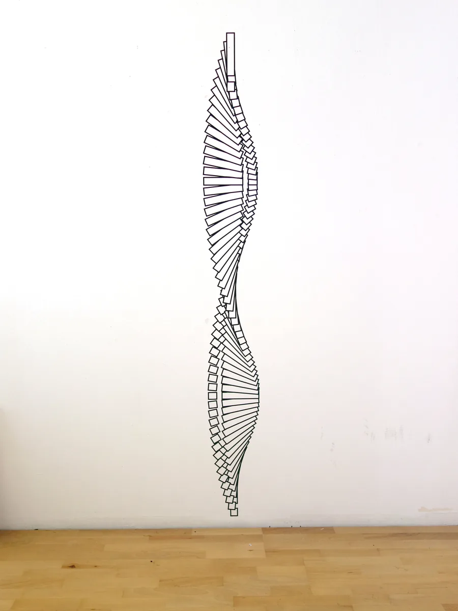 falling i, text-installation, dimensions variable, ©2018