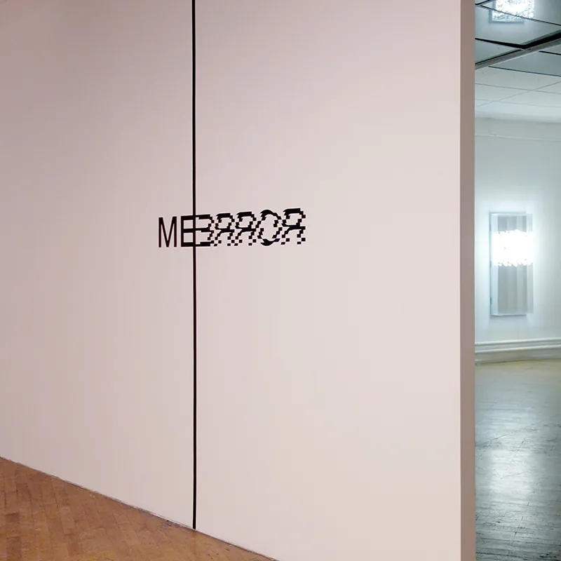 merror, text-installation, dimensions variable, ©2012/2018