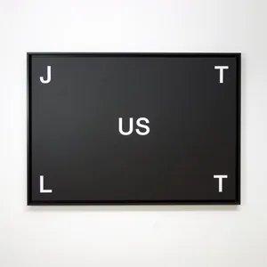 us, 100cm x 70cm, acrylic on canvas, framed, ©2021