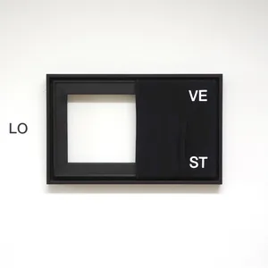 leftover, 50cm x 30cm, acrylic on vest, vinyl letters, framed, ©2022