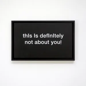 not this time, 50cm x 30cm, acrylic on canvas, framed, ©2022