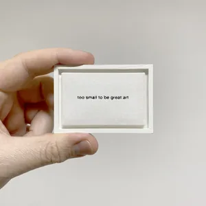 too small to be great art, hand-pulled screen print on canvas, framed, 6cm x 3,7cm, limited edition (20 pieces), ©2021