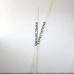 expectations meet sometimes, text-installation, dimensions variable, ©2023