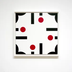 bild bild, 50cm x 50cm, acrylic on canvas, framed, © 2023