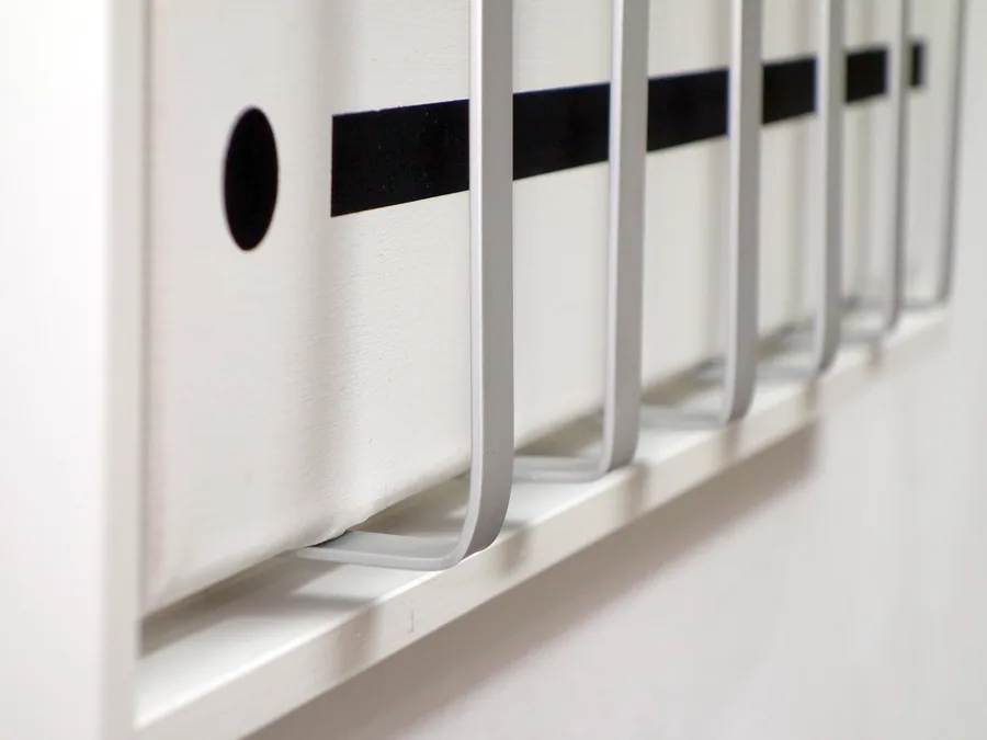 i…, detail, the bars standing off the surface