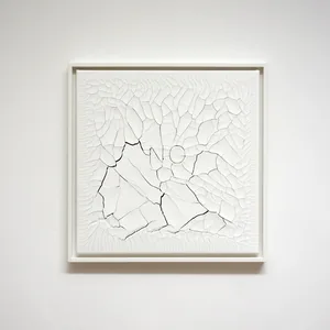 body knows, 50cm x 50cm, dispersion paint on canvas, framed, ©2022