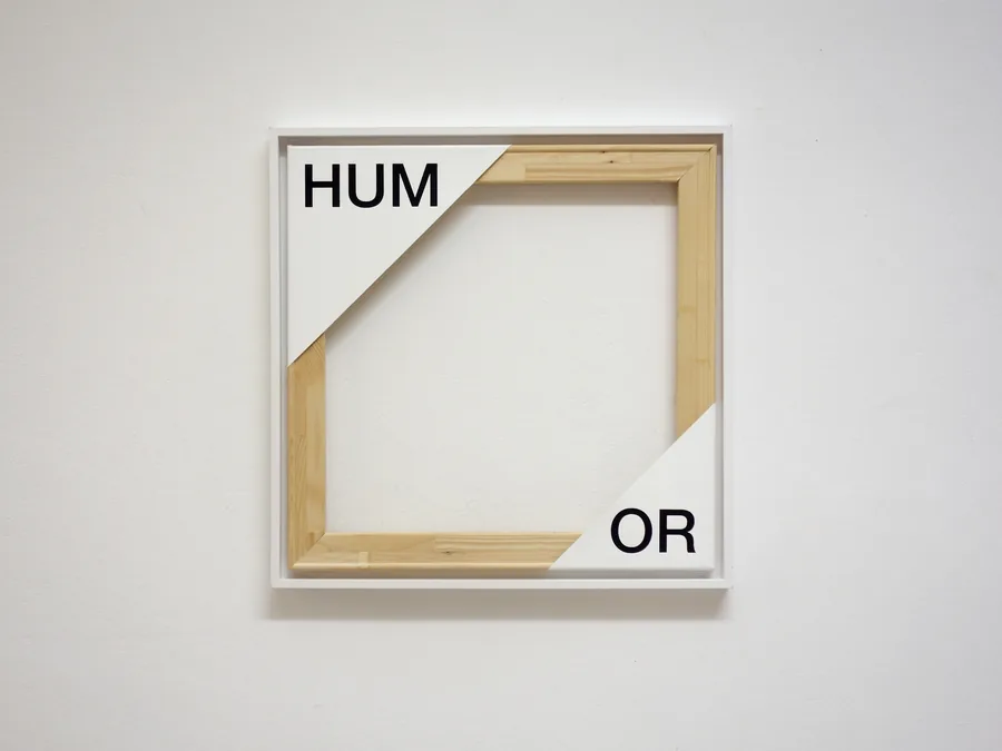 OR (somewhere else), 50cm x 50cm, acrylic on canvas, framed, ©2021