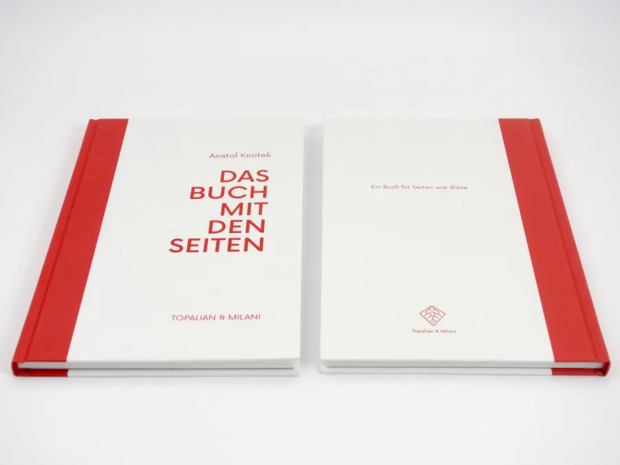 DAS BUCH MIT DEN SEITEN, the edition beside the special edition