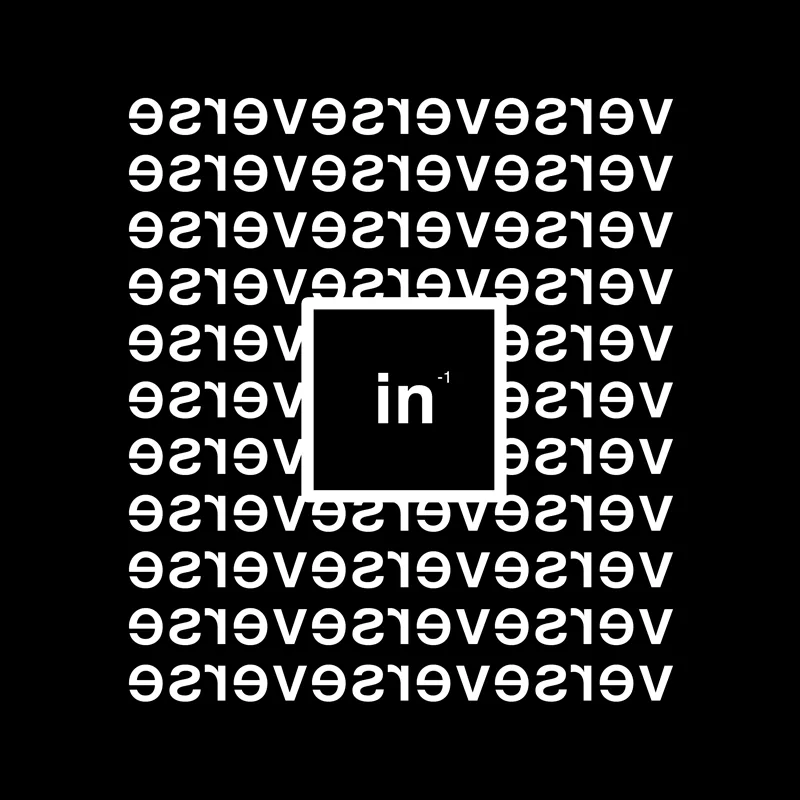 inverse, concrete poetry, ©anatol knotek