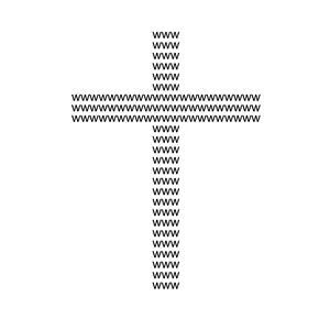 kreuz-w, concrete poetry, ©anatol knotek