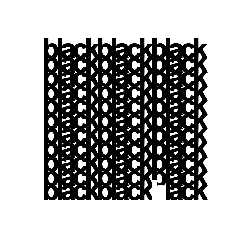 lack, concrete poetry, ©anatol knotek