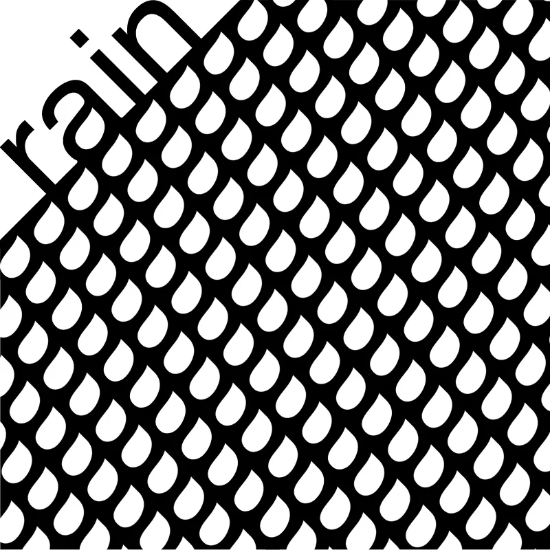 rain, concrete poetry, ©anatol knotek