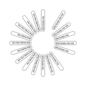 she loves me (not), text animation