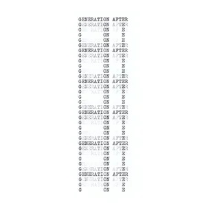generation after generation, typewriter art, ©anatol knotek