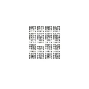 the problem with the truth, typewriter art, ©anatol knotek