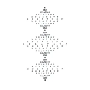 relation, typewriter art, ©anatol knotek