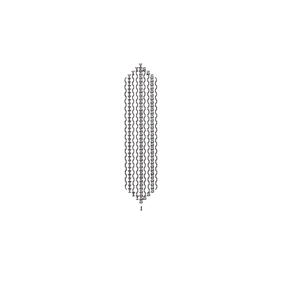 yes, typewriter art, ©anatol knotek